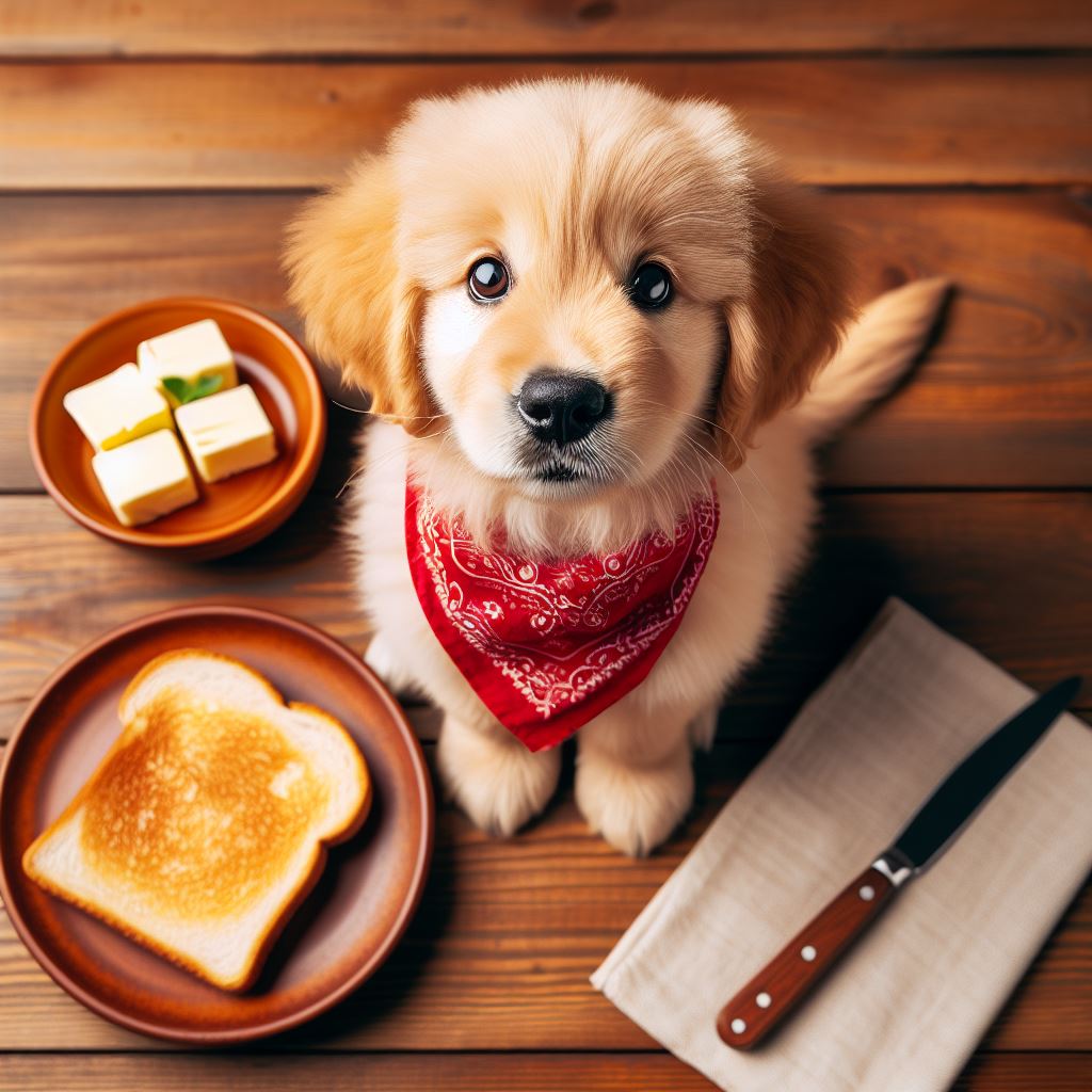 can dogs eat toast with butter