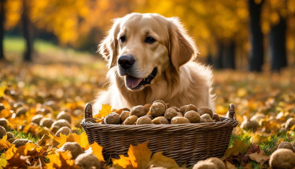Truffles are safe for dogs in small quantaties