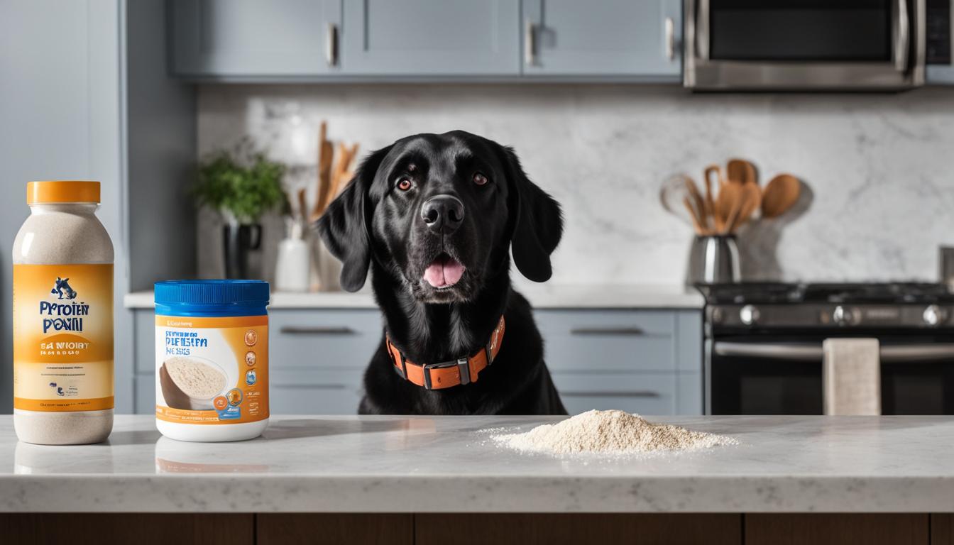 Can dogs eat protein powder?